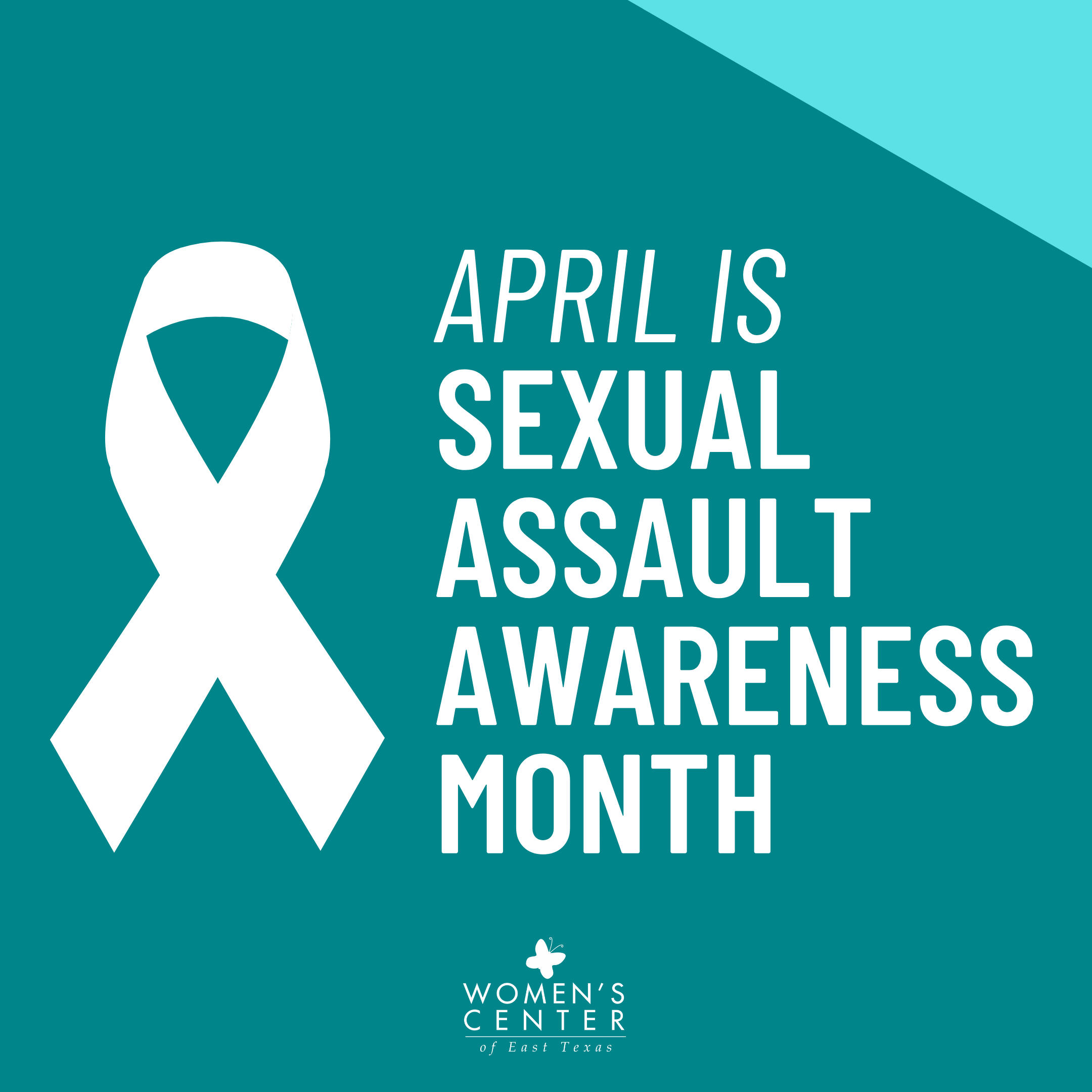 April is Sexual Assault Awareness Month!